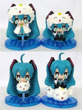 Hatsune Miku VOCALOID Hatsune Miku x Shumai Kun All 4 Types Set TAITO Figure [USED]