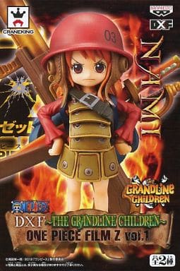 Nami One Piece Film Z DXF THE GRANDLINE CHILDREN Vol.1 Female Figure [USED]