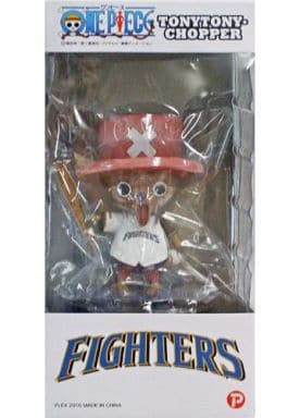 Tony Tony Chopper Fighters Ver. One Piece X Hokkaido Nippon-Ham Fighters Bobbing head Figure [USED]