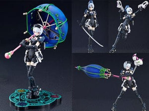 Chogokin Reykjavik Seal Black Ver. Phantasy Star Online Blue Burst Episode 4 Tamashii Web Store Limited Figure [USED]