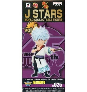 Gintoki Sakata Gintama World Collectable Figure J STARS Vol.4 Banpresto Trading Figure [USED]