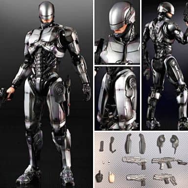 PLAY ARTS Kai RoboCop 1.0 RoboCop Figure [USED]