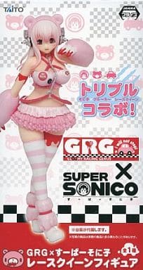 Super Sonico Race Queen GRG x Super Sonico Chuck GP Female Figure [USED]