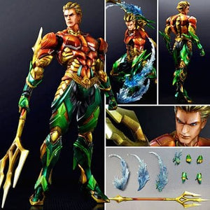 DC Comics VARIANT PLAY ARTS Kai Aquaman Aquaman Figure [USED]