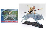 Inugami & San Princess Mononoke Memorial Collection PVC Painted Figure [USED]