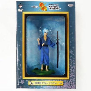 Gintoki Sakata Gin Tama Ichiban Kuji Tribute Gallery The more important the load, the heavier it is and the harder it is to carry Prize B Banpresto Male Figure [USED]