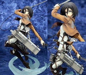 Mikasa Ackerman Attack on Titan 1/8 PVC & ABS Painted QuesQ Female Figure [USED]