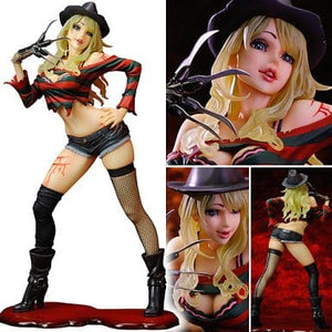 HORROR Bishoujo Freddy Krueger Freddy vs. Jason MOVIE Bishoujo Series 1/7 PVC Painted Finished Product Female Figure [USED]