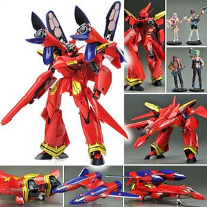 Vf-19 Modified Nekki Basara Special with Sound Booster Macross 7 Complete Transformation 1/60 Figure [USED]