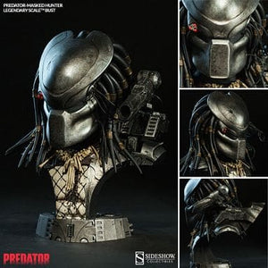 Masked Jungle Hunter Predator Predator Legendary Scale Bust Figure [USED]