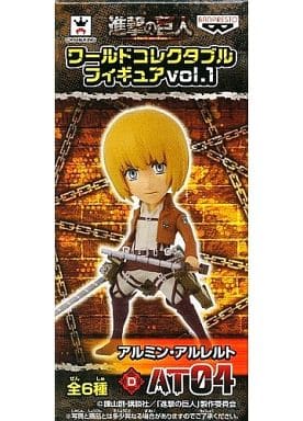 Armin Arlert Attack on Titan World Collectable Figure Vol.1 Banpresto Male Figure [USED]