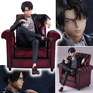 Levi Ackerman Attack on Titan mensHdge technical statue No.3 Male Figure [USED]