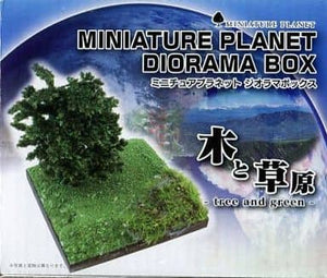 Trees And Meadows MINIATURE PLANET Diorama Box Other-Parts [USED]