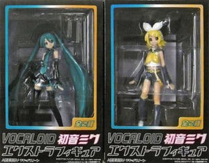 Hatsune Miku VOCALOID Extra Figure All 2 Types Set SEGA Female Figure  [USED]