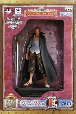 Shanks One Piece Ichiban Kuji Anime 15th Anniversary Thanksgiving THE GRANDLINE MEN Shanks Prize Male Figure [USED]