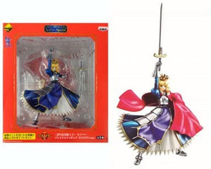 Saber Proud Knight King Fate Ichiban Kuji Premium 10th Anniversary Part 2 Saber Special Last One Prize Female Figure [USED]