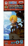 Sanji One Piece World Collectable Figure Mini Merry Attack Trading Figure [USED]