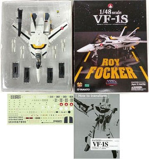 VF-1S Valkyrie Macross: Do You Remember Love? Complete Transformation 1/48 Roy Focker Machine YAMATO Other-Figure [USED]