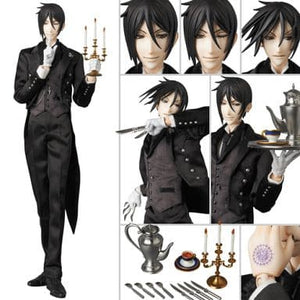 Sebastian Michaelis Black Butler: Book of Circus Real Action Heroes No.689 Figure [USED]