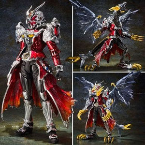 S.I.C. Kamen Rider Wizard Flame Dragon & All Dragon Kamen Rider Wizard Figure [USED]