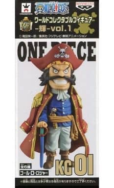 Gol D. Roger One Piece World Collectable Figure Kagayaki Vol.1 Trading Figure [USED]