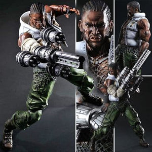 PLAY ARTS Kai Barrett Wallace Final Fantasy VII: Advent Children Figure [USED]