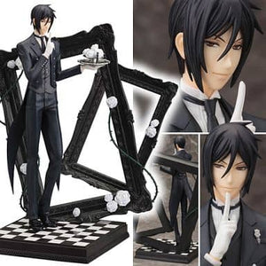 ARTFX J Sebastian Michaelis Black Butler: Book of Circus 1/8 PVC Painted Finished Product Male Figure [USED]