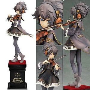 Beethoven Eiyuu Senki Gold PVC Painted Finished Product Female Figure [USED]