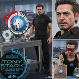 Tony Stark Arc Reactor Development Version Iron Man 2 Movie Masterpiece 1/6 Action Figure Male Figure [USED]