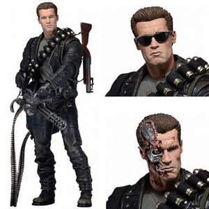 T-800 Arnold Schwarzenegger Terminator 2: Judgment Day Ultimate 7 Inch Action Figure Male Figure [USED]