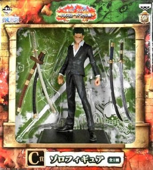 Roronoa Zoro One Piece Ichiban Kuji Dressrosa Battle Story Prize C Male Figure [USED]