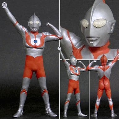 Ultraman C Type Appearance Pose Ultraman Big Monster Series PVC Painted Finished Product Partially Assembled Figure [USED]