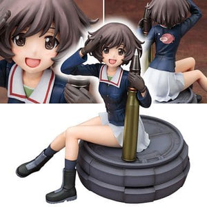 Akiyama Yukari Girls und Panzer 1/8 PVC Painted Female Figure [USED]