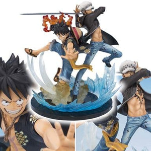 Monkey D. Luffy Trafalgar Law 5th Anniversary Edition One Piece Figuarts Zero 5th Anniversary Edition Figure [USED]