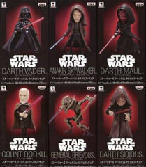 All 6 Types Set Star Wars World Collectible Figure Trading Figure [USED]