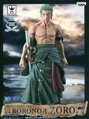 Roronoa Zoro Special Ver. One Piece MASTER STARS PIECE THE RORONOA ZORO Male Figure [USED]