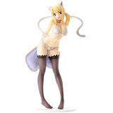 Lucy Heartfilia White Cat Gravure Style Fairy Tail 1/6 PVC Painted Finished Product Figure [USED]