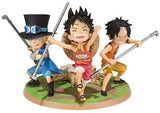 Luffy & Ace & Sabo Brother-In-Law's Promise One Piece Figuarts Zero Male Figure [USED]