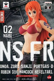 Nami Red & Black One Piece Jeans Freak Vol.2 Female Figure [USED]