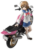 S.H.Figuarts Sakura Hane Uniform & CB400 SUPER FOUR Bakuon!! Female Figure [USED]