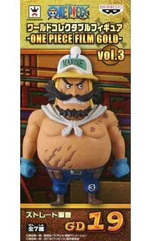 Straight Sergeant One Piece World Collectable Figure One Piece Film Gold Vol.3 Trading Figure [USED]