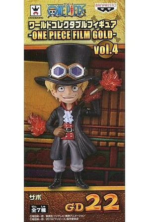 Sabo One Piece World Collectable Figure One Piece Film Gold Vol.4 Trading Figure [USED]