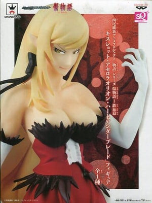 Kiss-Shot Kizumonogatari Hot-Blooded SQ Figure Nishio Ishin Anime Project Banpresto Female Figure [USED]