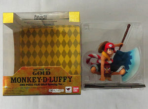 Monkey D. Luffy One Piece Film Gold Opening Ver. One Piece Figuarts Zero Tamashii Web Limited Male Figure [USED]