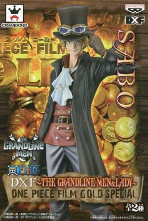 Sabo One Piece DXF Figure THE GRANDLINE MEN�•LADYONE PIECE FILM GOLD Special Store Limited BANPRESTO Figure  [USED]