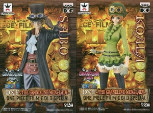 Sabo Koala One Piece DXF Figure THE GRANDLINE MEN�•LADYONE PIECE FILM GOLD Special Store Limited BANPRESTO Figure  [USED]