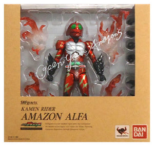 S.H.Figuarts Kamen Rider Amazon Alpha Kamen Rider Amazons Amazon Limited Edition Figure [USED]