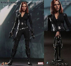 Black Widow Captain America: The Winter Soldier Movie Masterpiece 1/6 Action Figure Figure [USED]