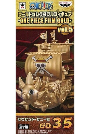 Thousand Sunny Gold One Piece World Collectable Figure One Piece Film Gold Vol.5 Trading Figure [USED]