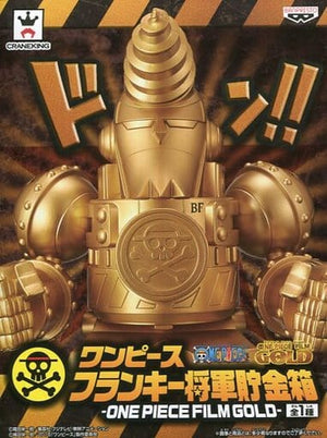 General Franky One Piece Film Gold Savings Box Male Figure [USED]